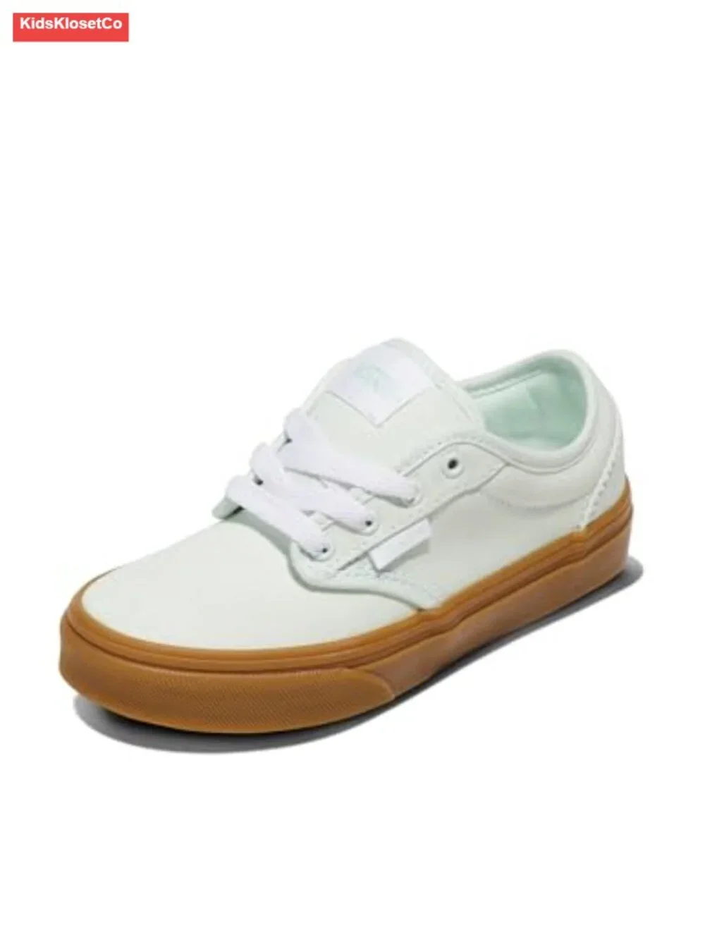 Vans Kids Atwood Low-Top Canvas Sneakers - Lace-Up Skate Shoes, Comfortable